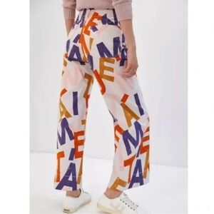 Anthropologie je ‘taime Collette Print Pants